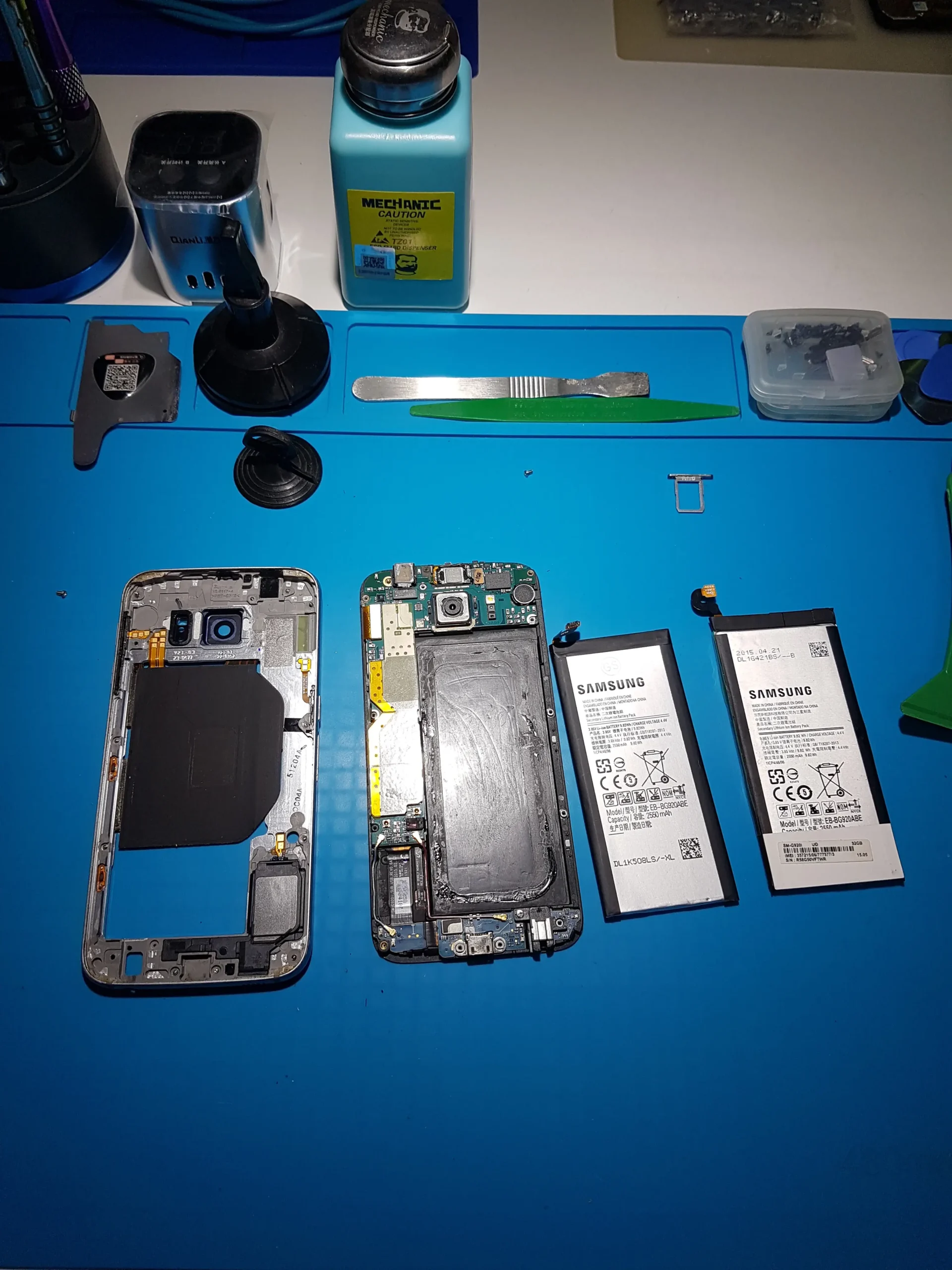 cambio de bateria samsung s9