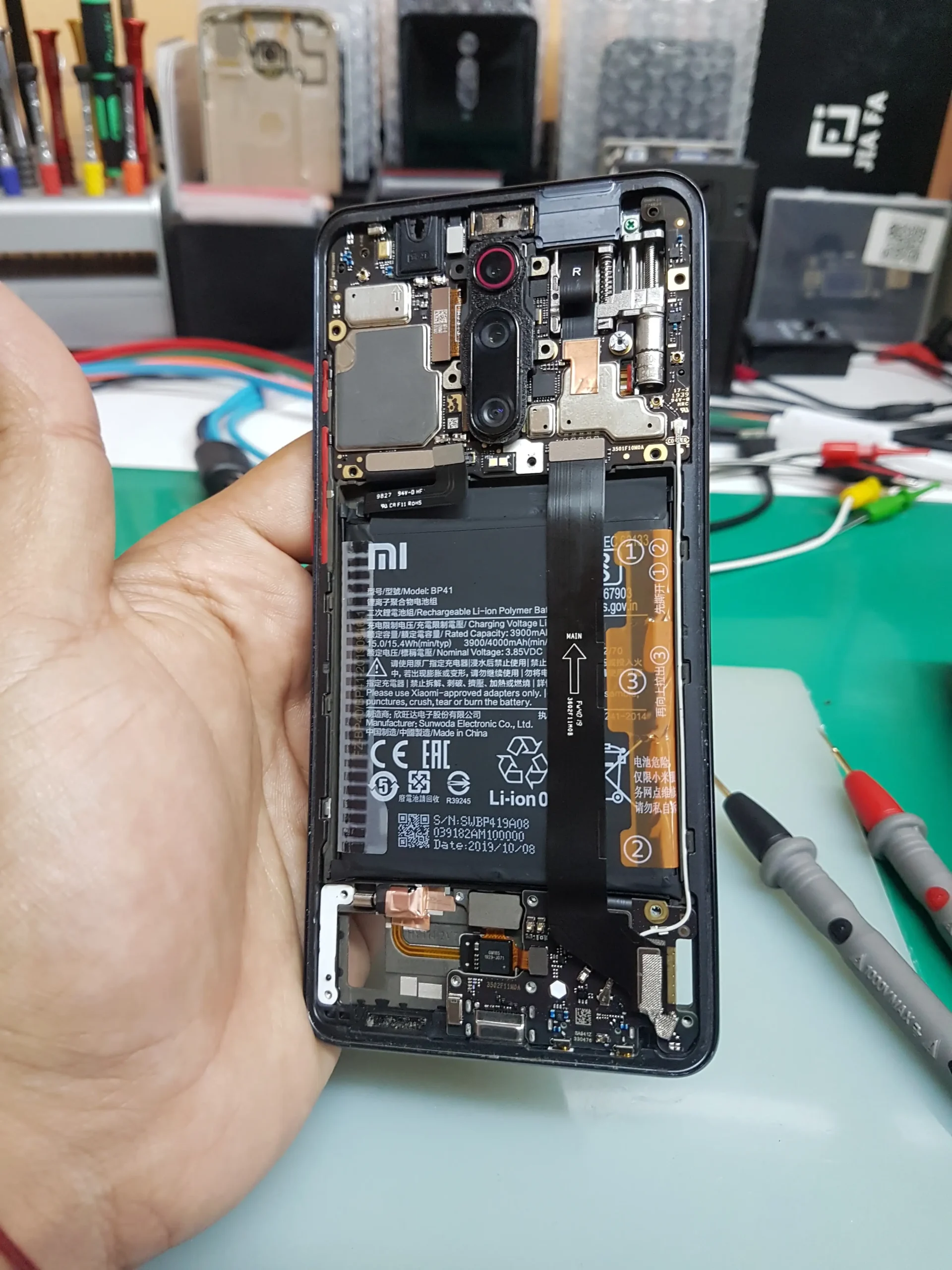 cambio de bateria xiaomi poco phone