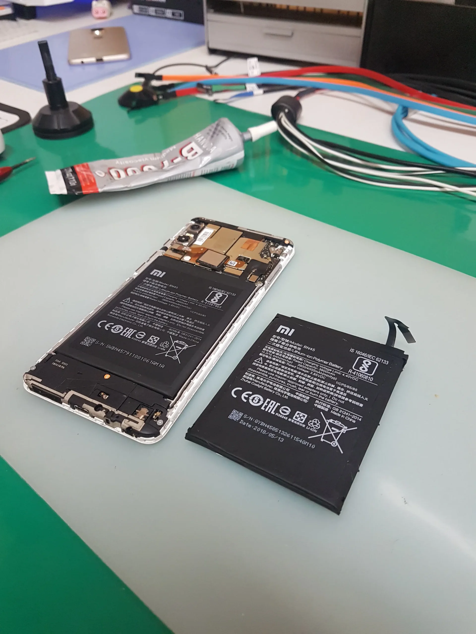 cambio de bateria xiaomi