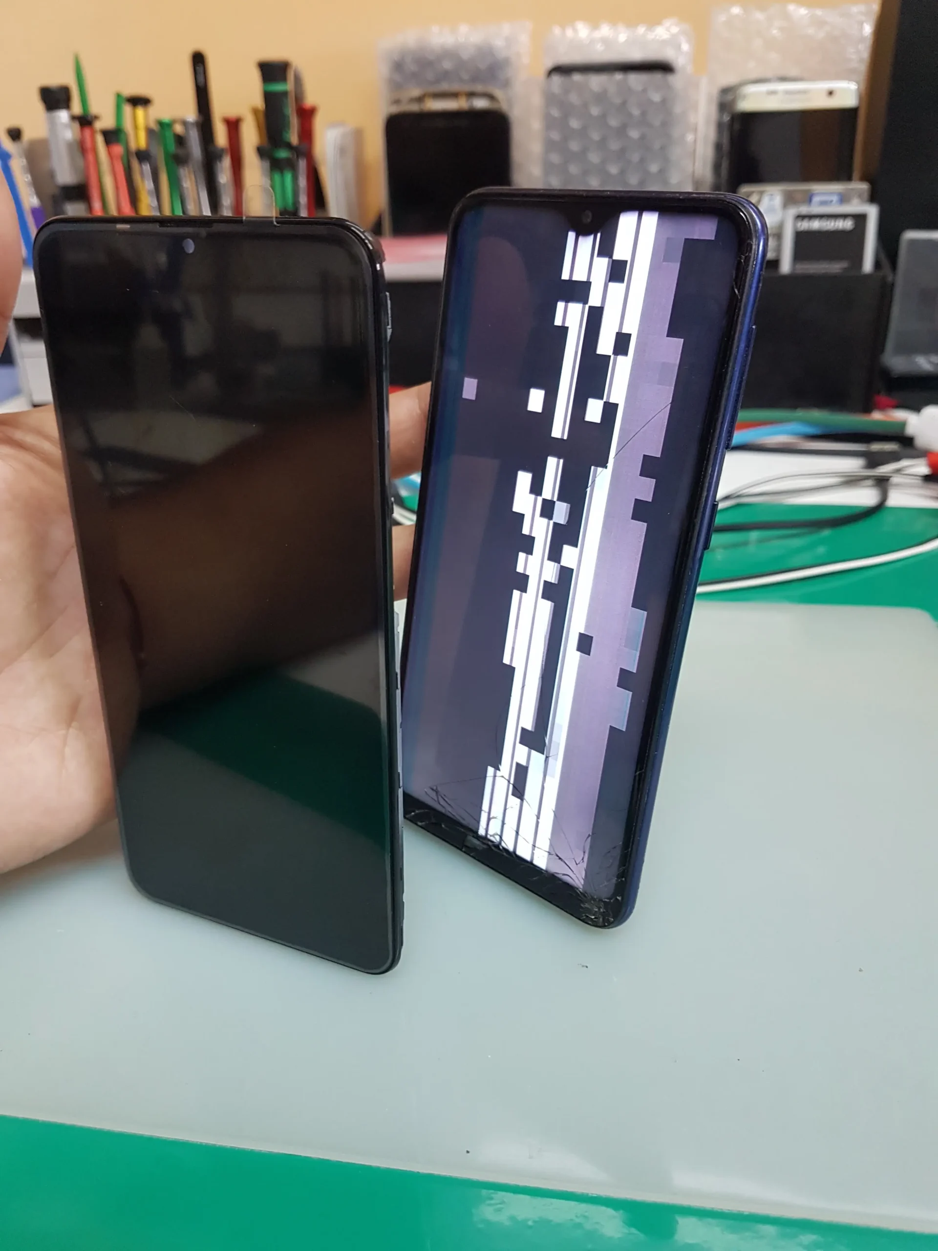 cambio modulo de pantalla samsung a51