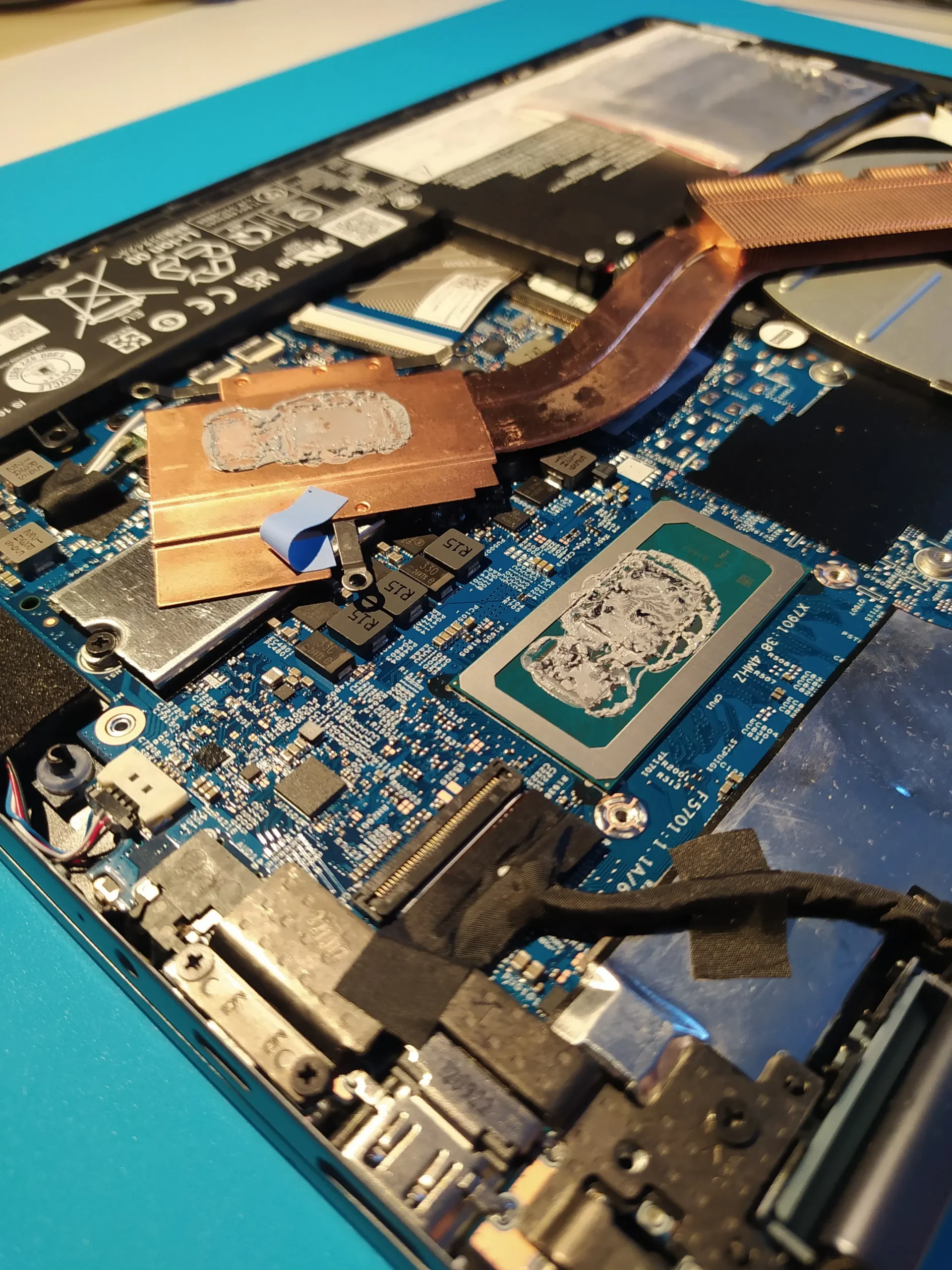 lenovo con pasta termica seca