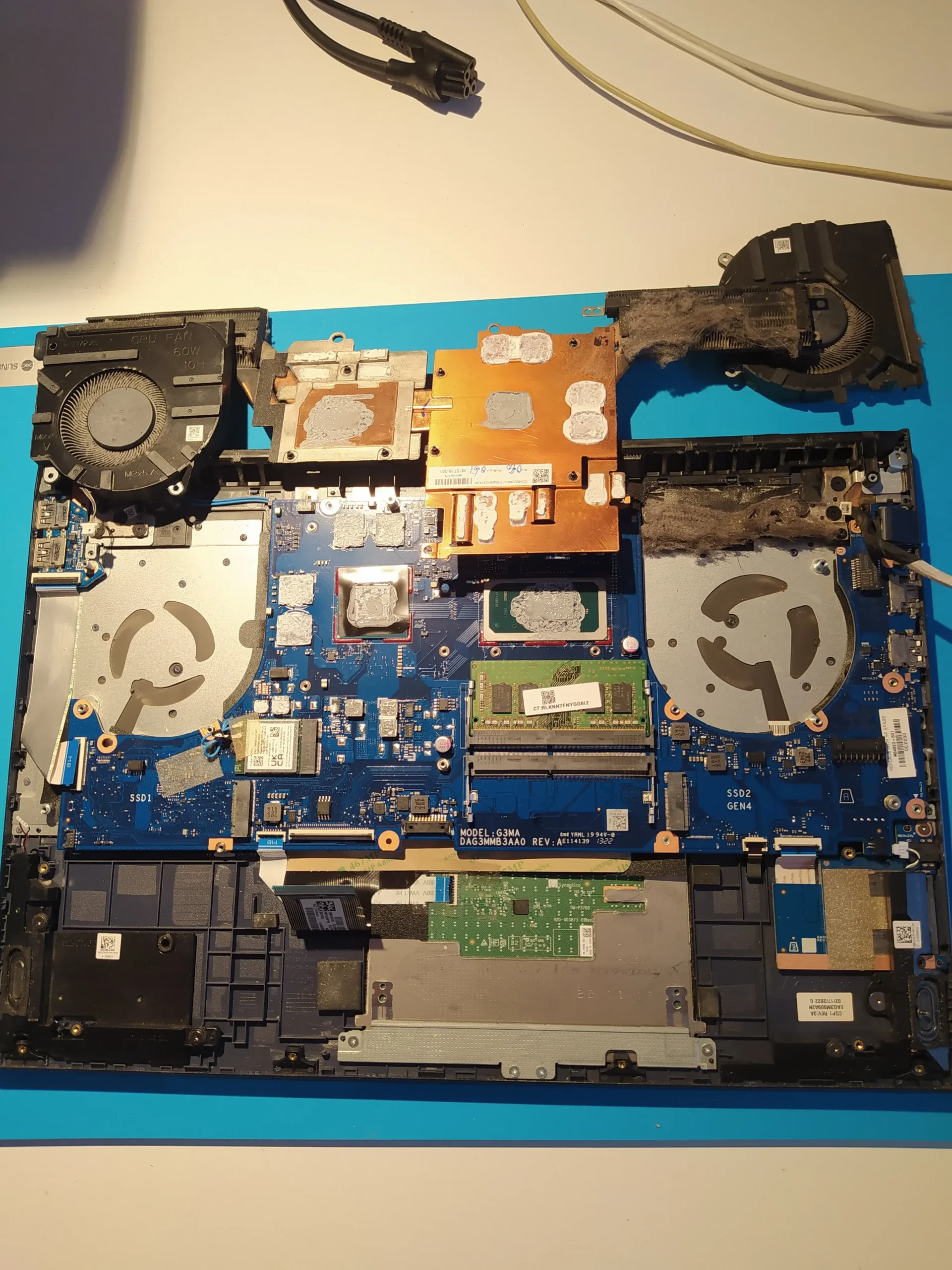 mantenimiento notebook dell