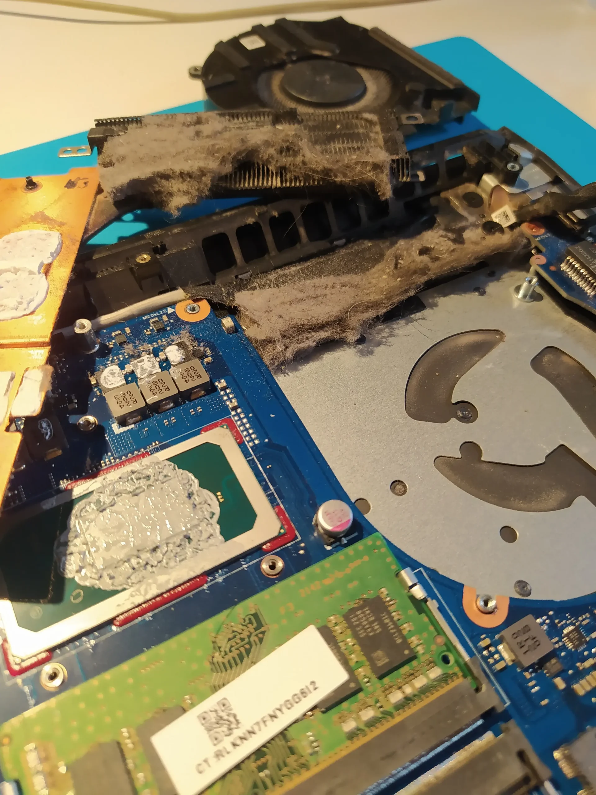 mantenimiento vital en notebook