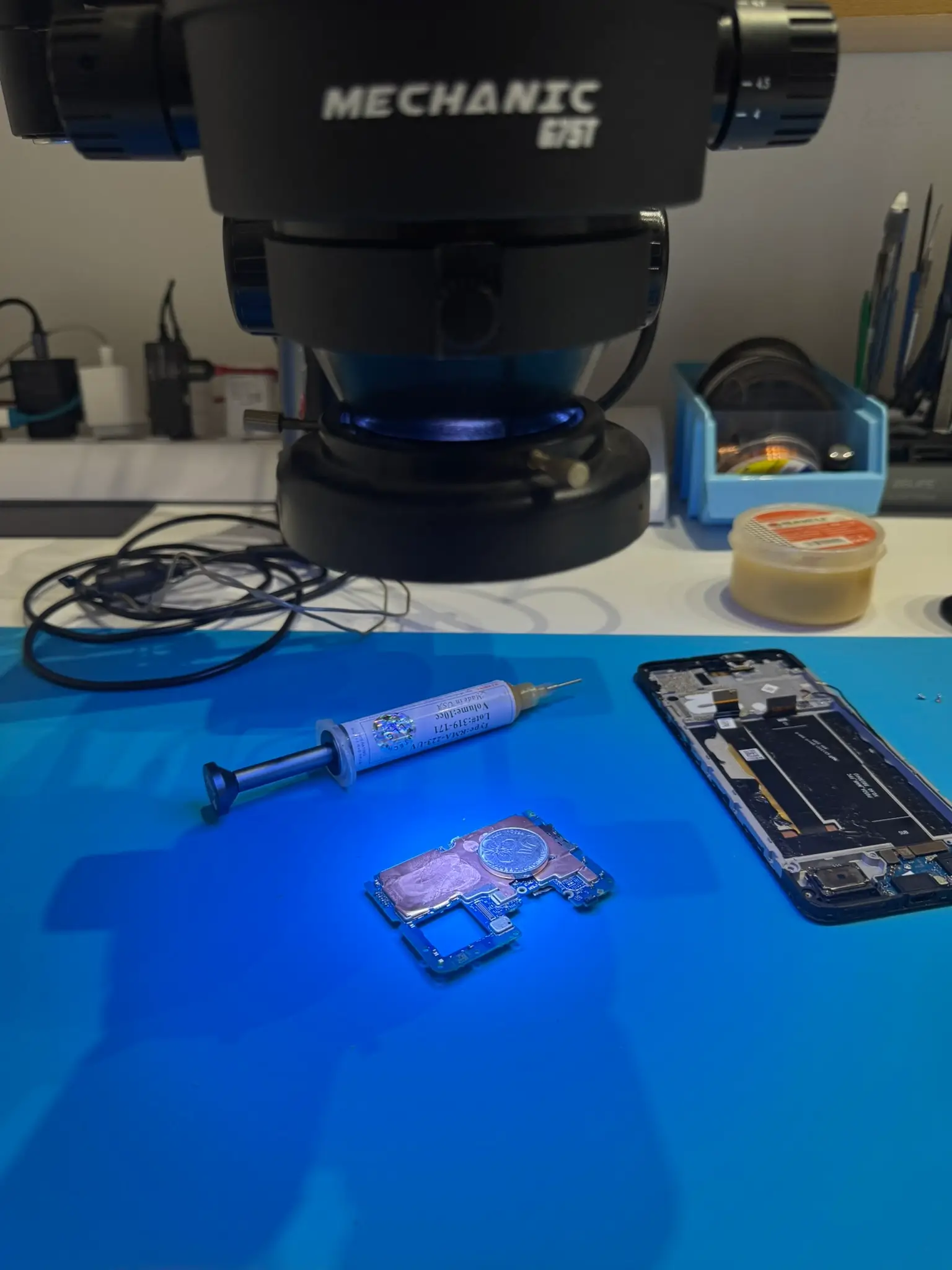 microscopio android