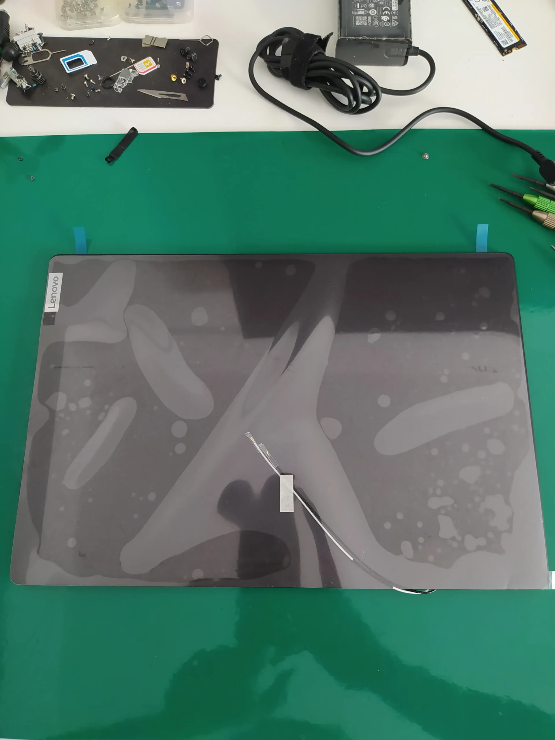 modulo de display tactil lenovo