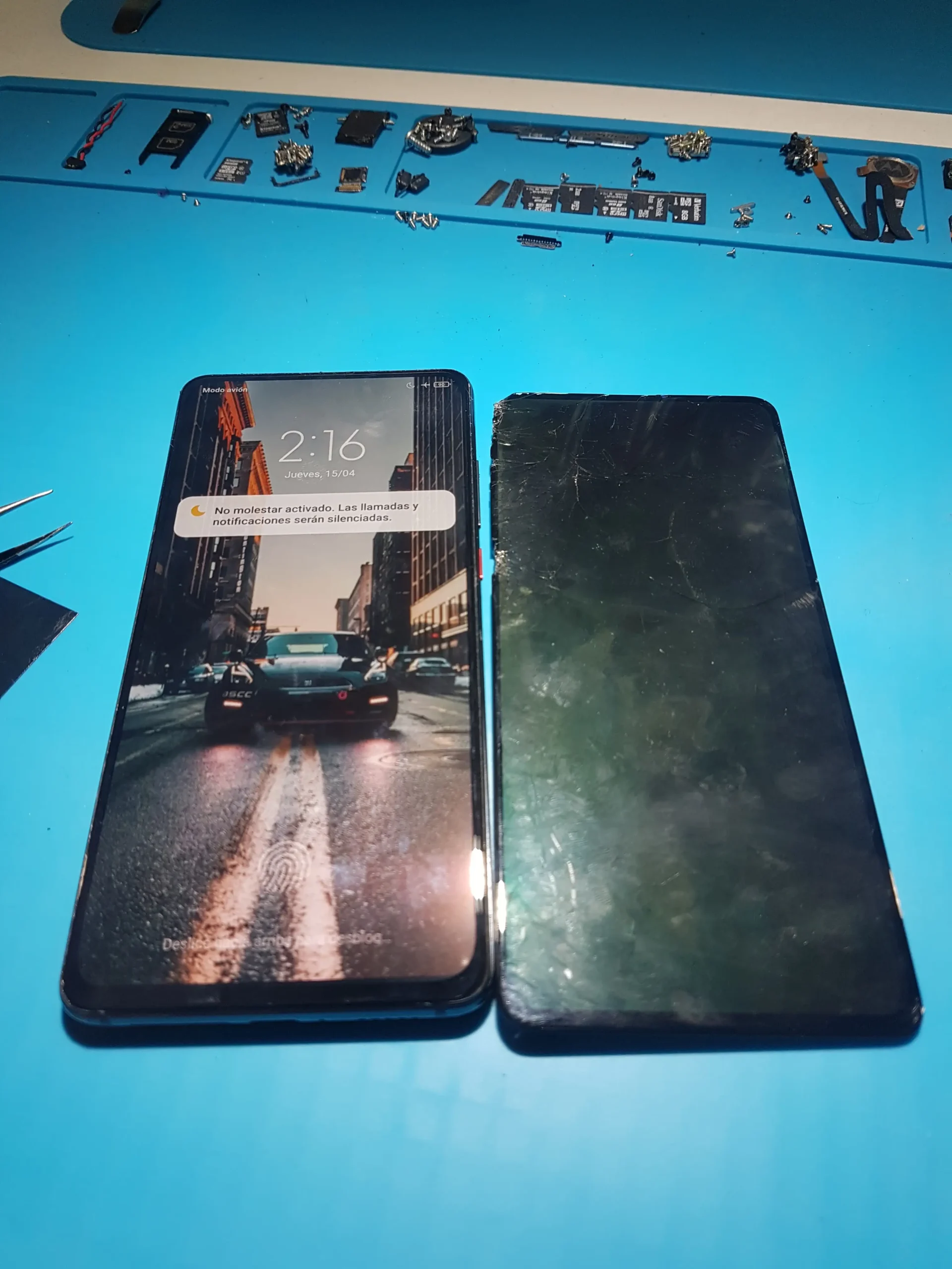 modulo de pantalla moto g71