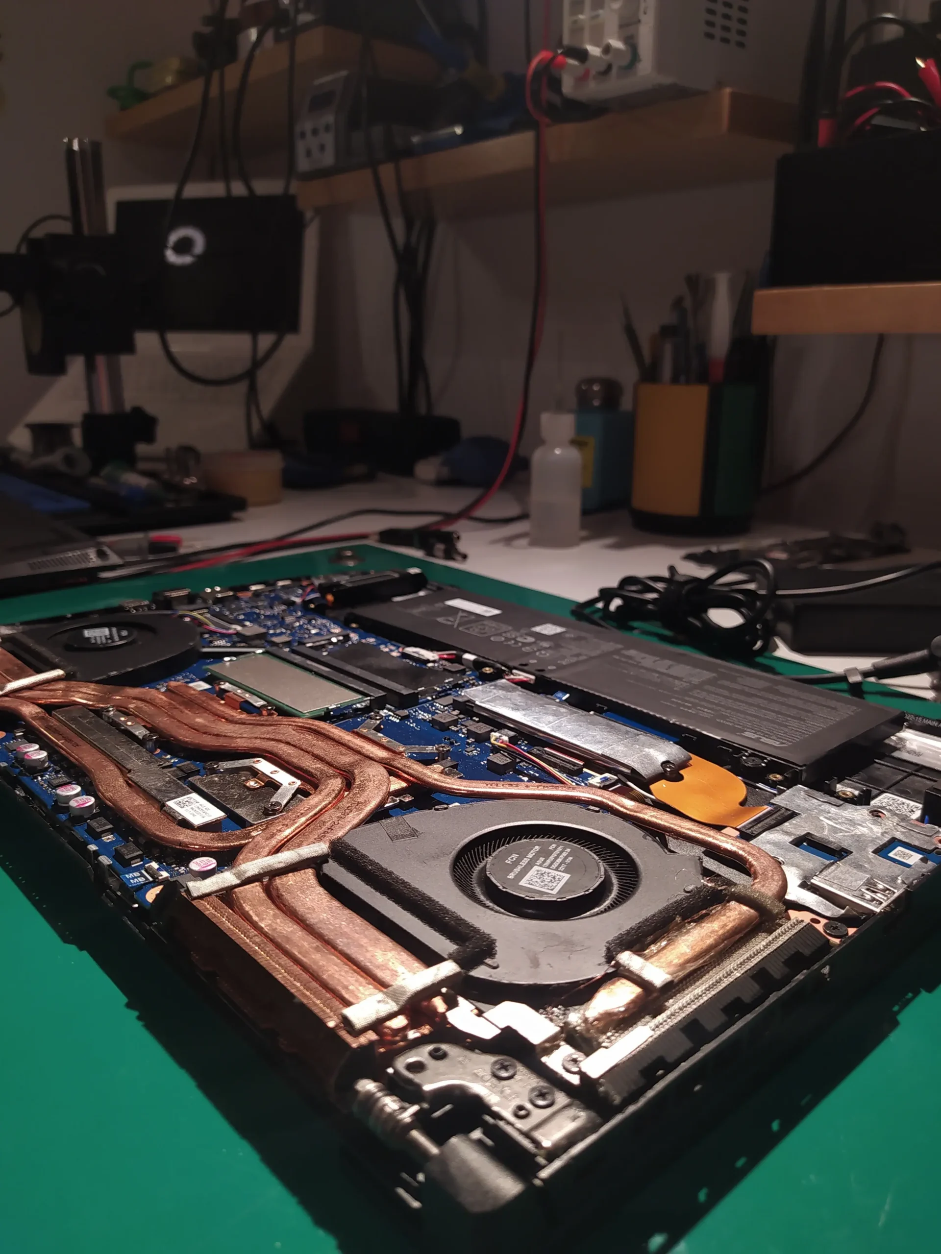 notebook desarmada gamer