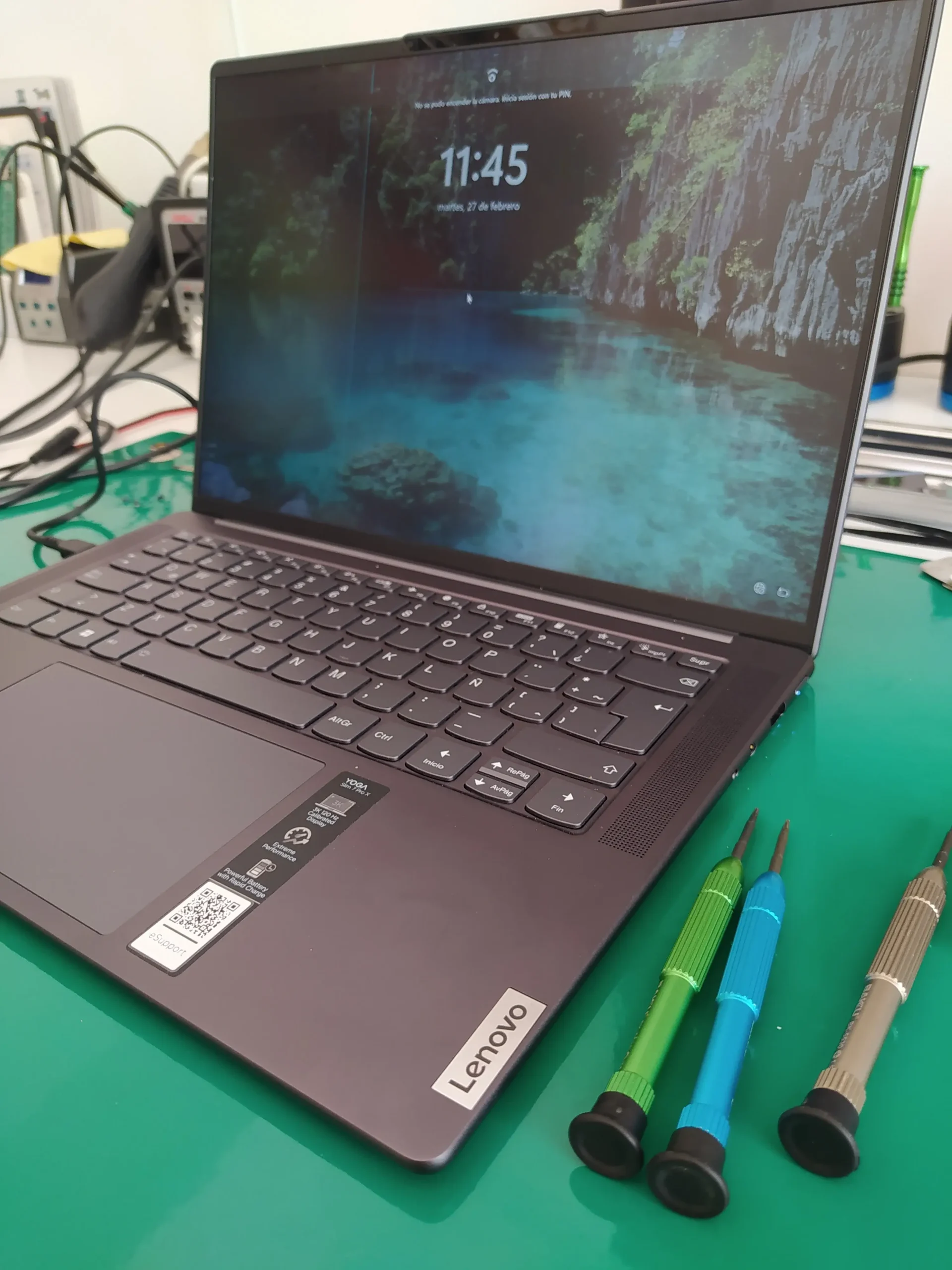notebook lenovo tactil