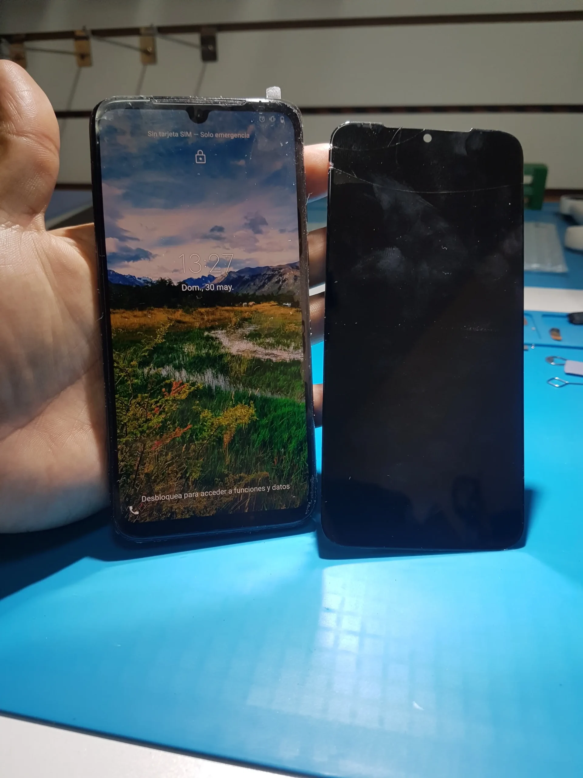 pantalla nueva samsung motorola xiaomi