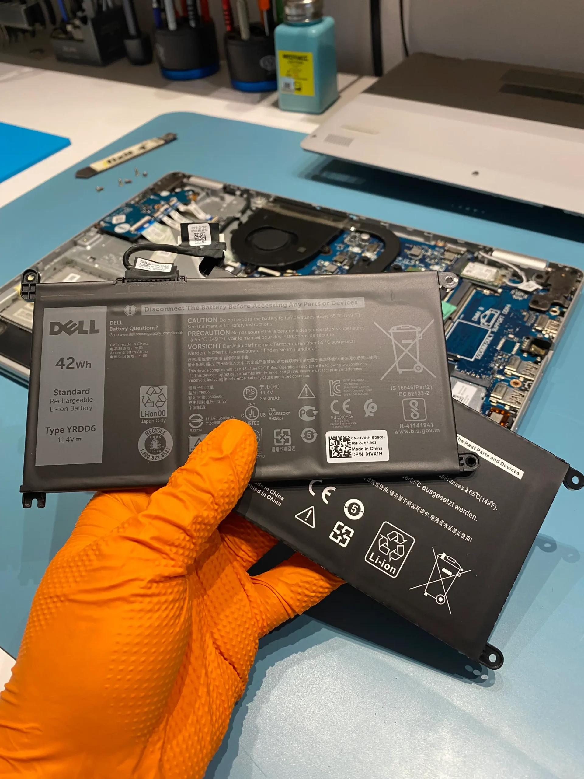 bateria nueva dell notebook