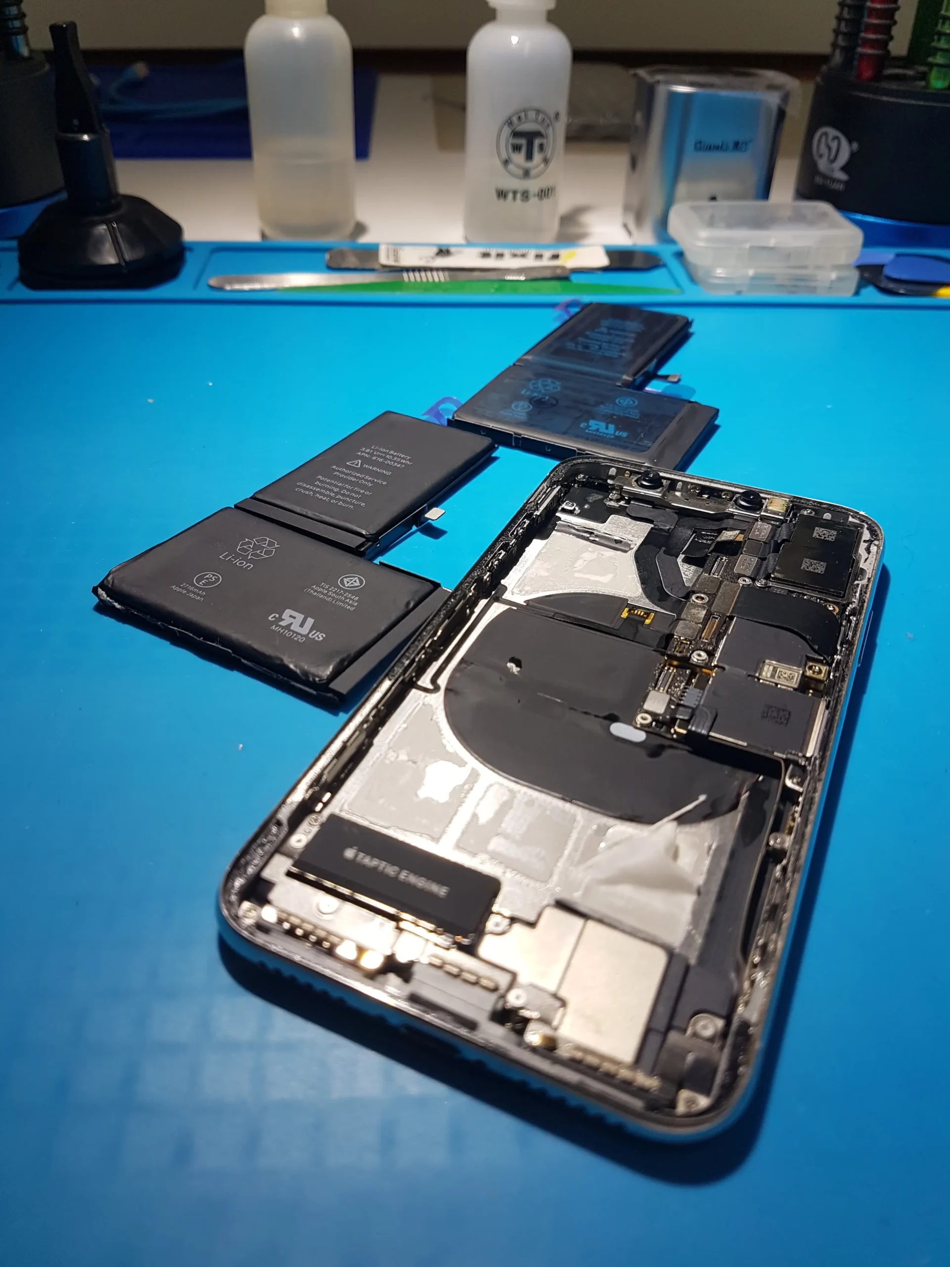 cambio de bateria en iphone x