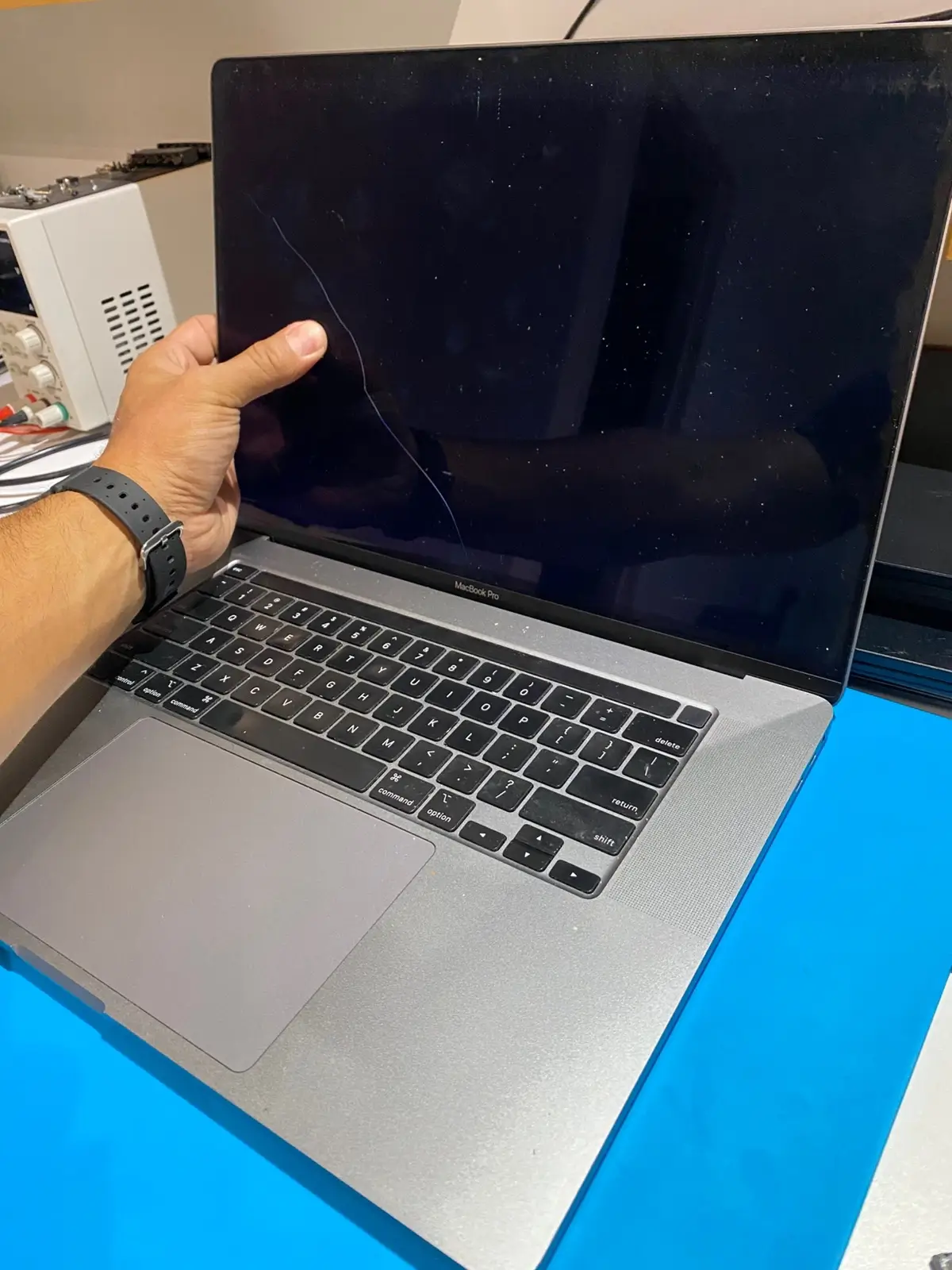 cambio de pantalla macbook pro air