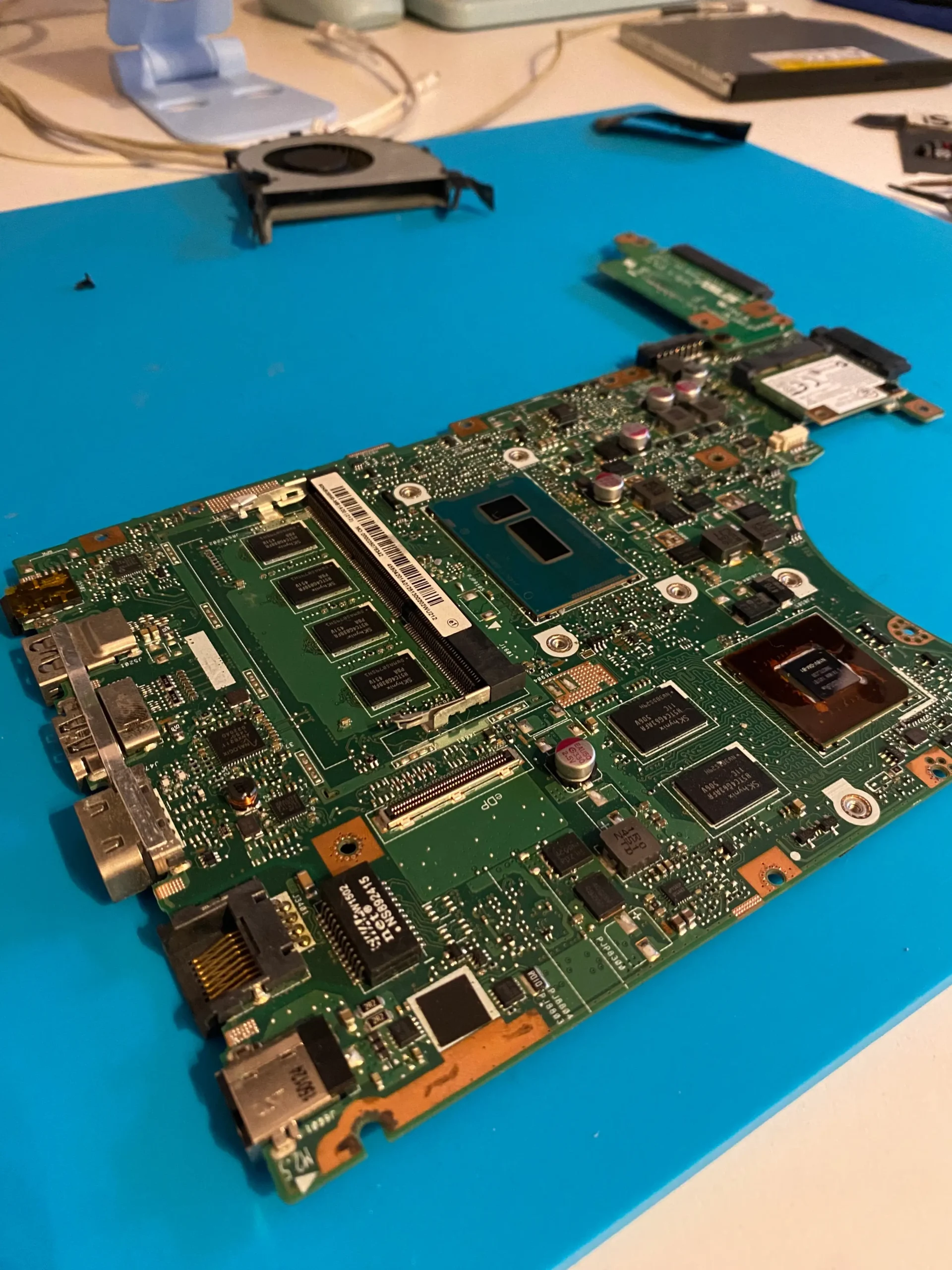 diagnostico notebook oficina hogar