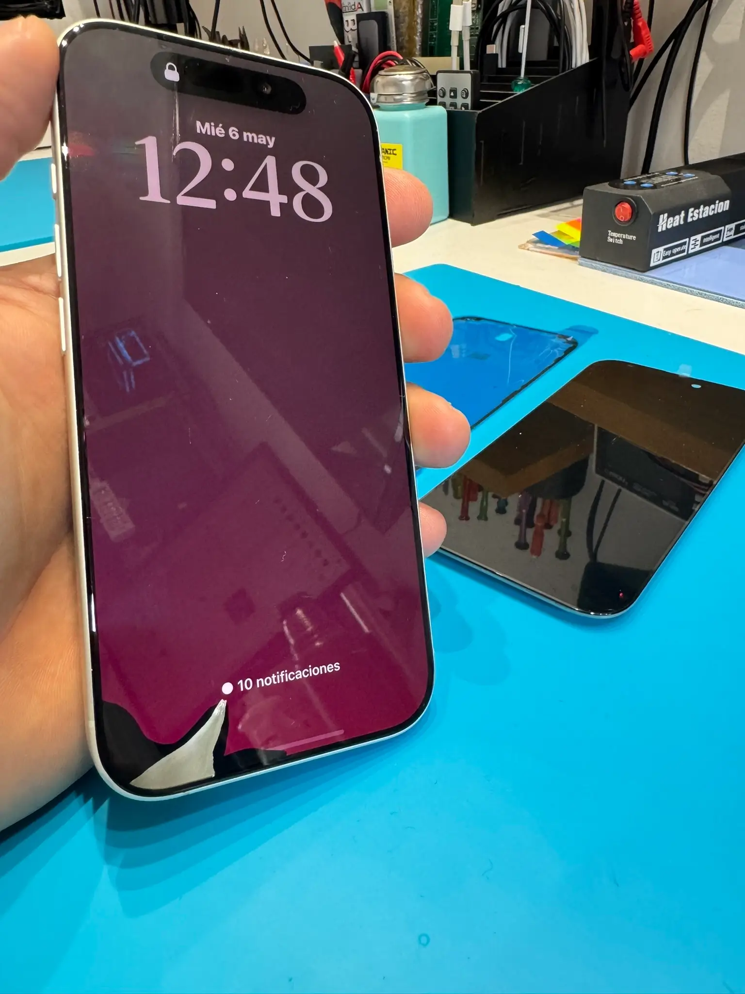 iphone 16 modulo roto