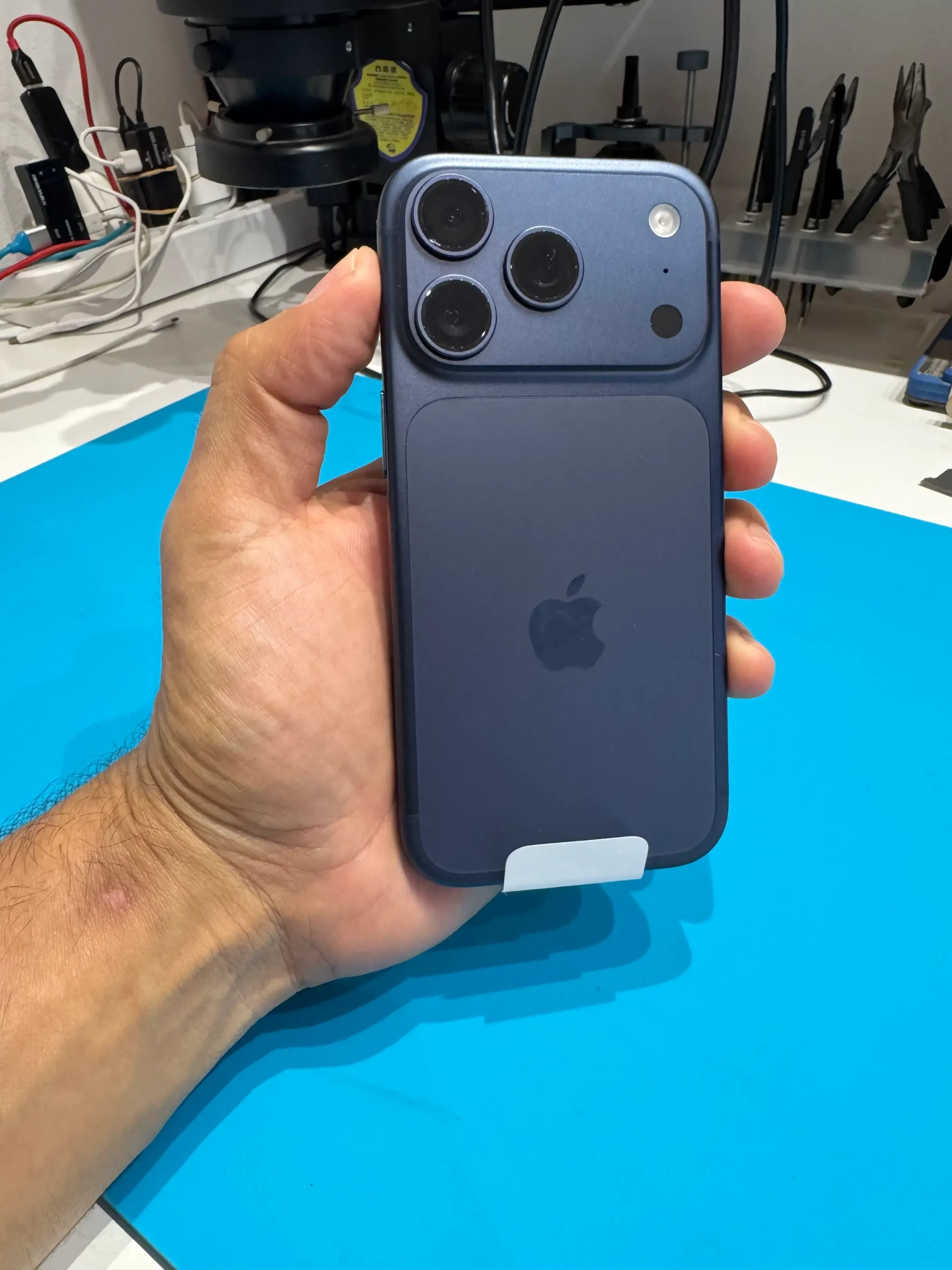 iphone 17 pro nuevo azul