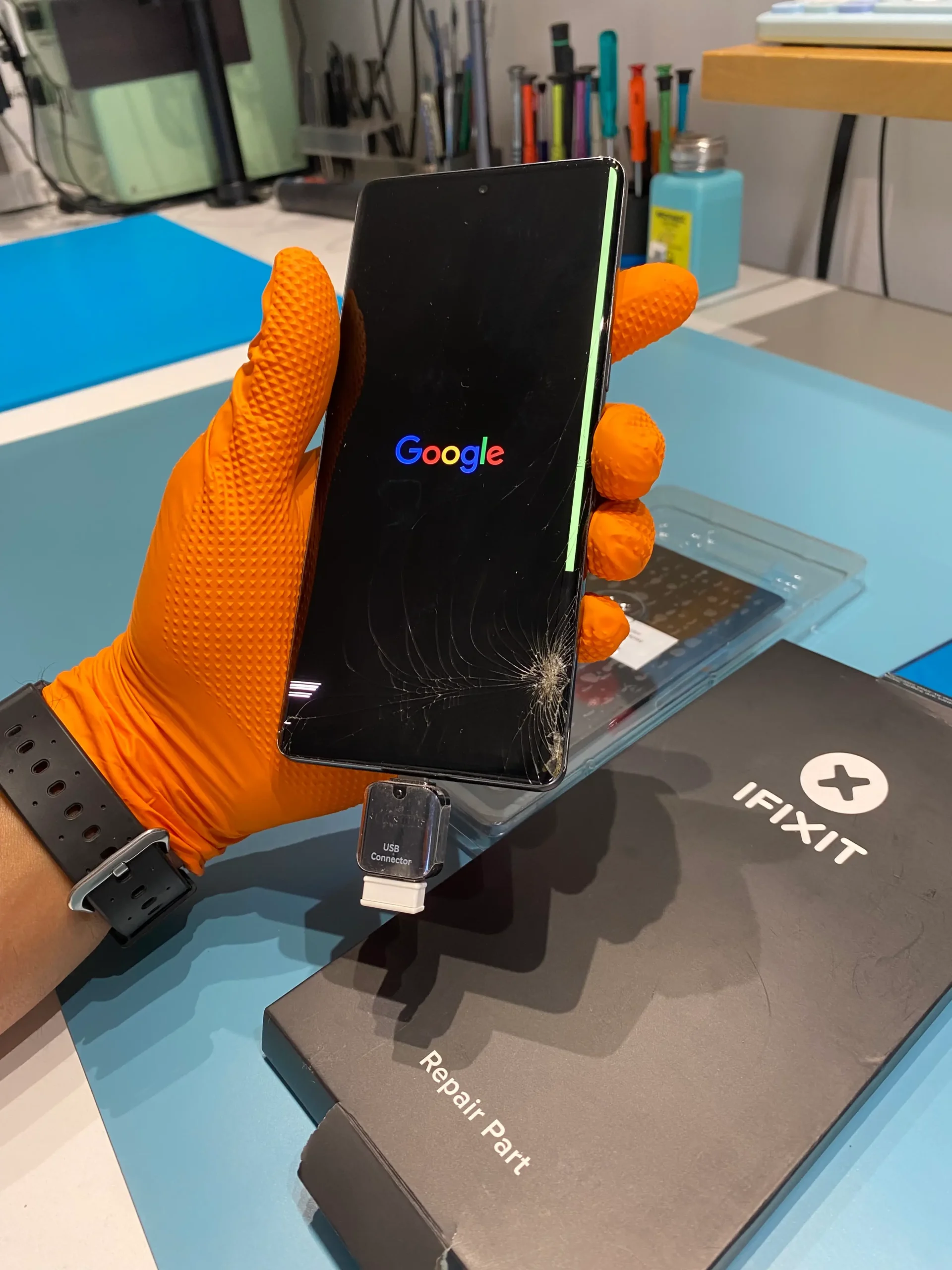modulo de pantalla ifixit google pixel