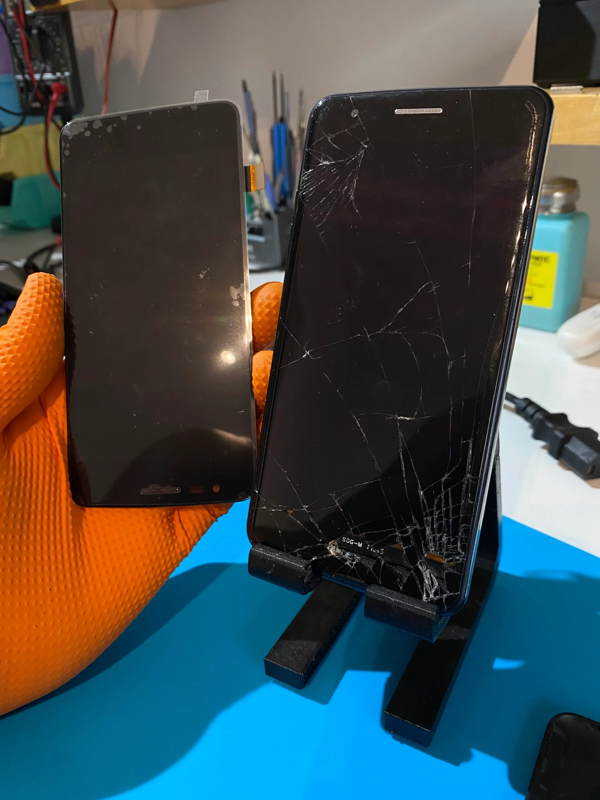 modulo de pantalla roto android