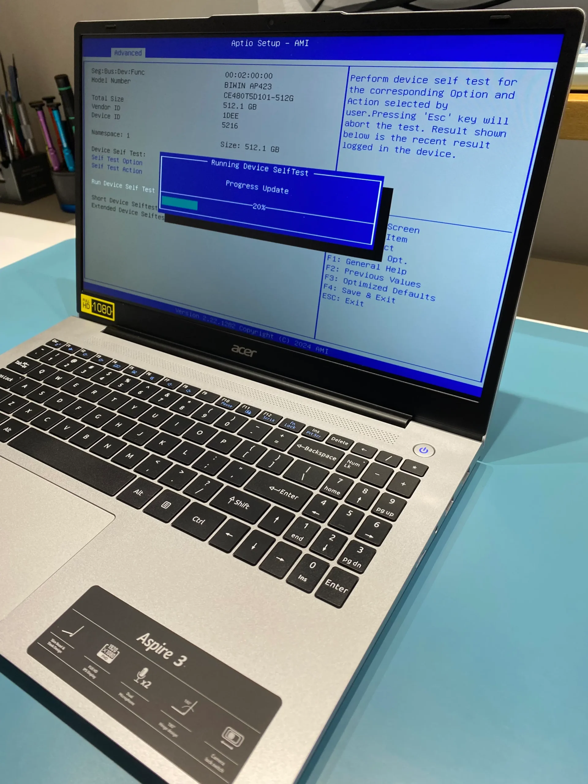 notebook acer aspire 3 nueva
