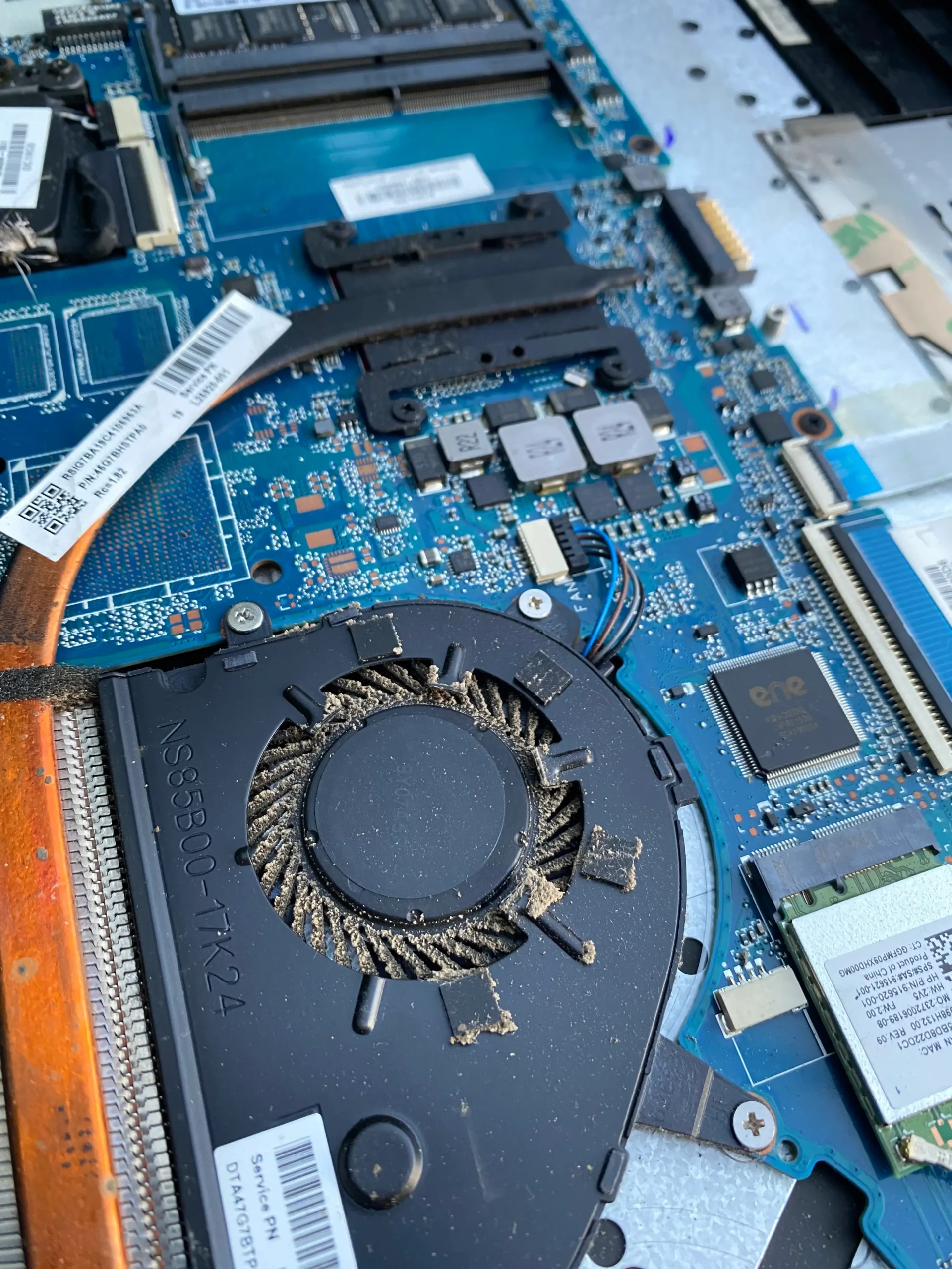 notebook para mantenimiento
