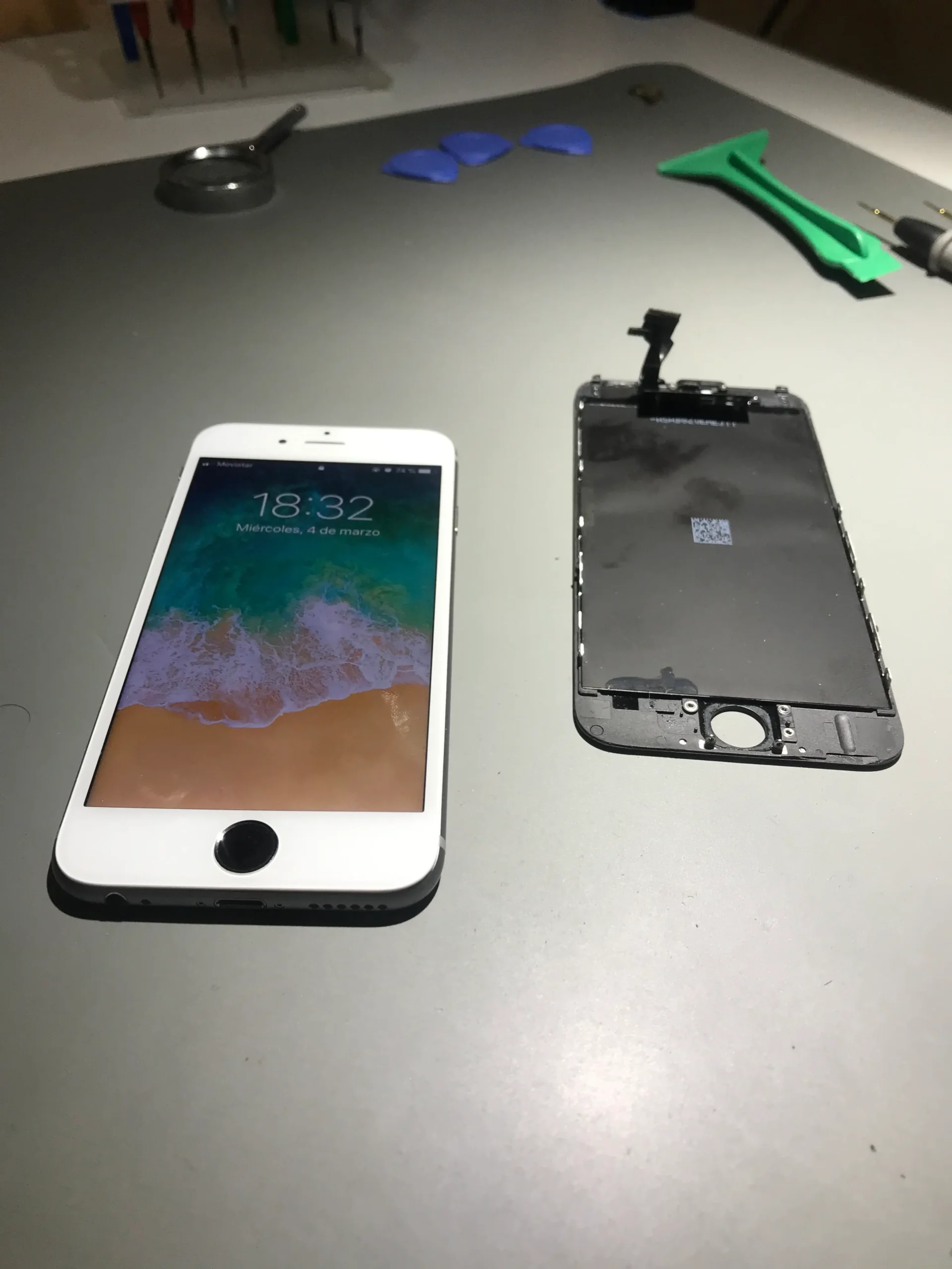 pantalla nueva iphone 7 y 8