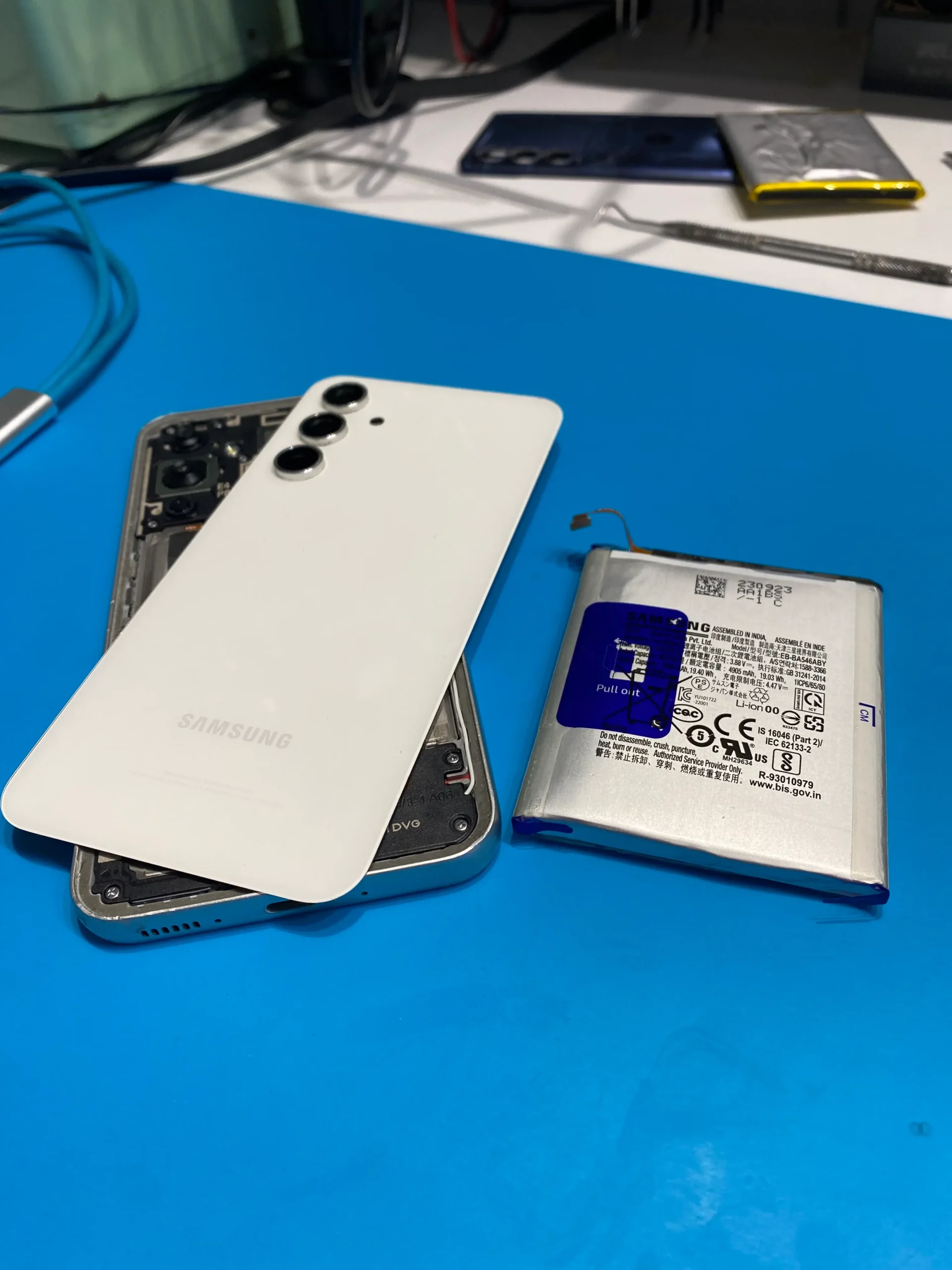 samsung bateria nueva motorola