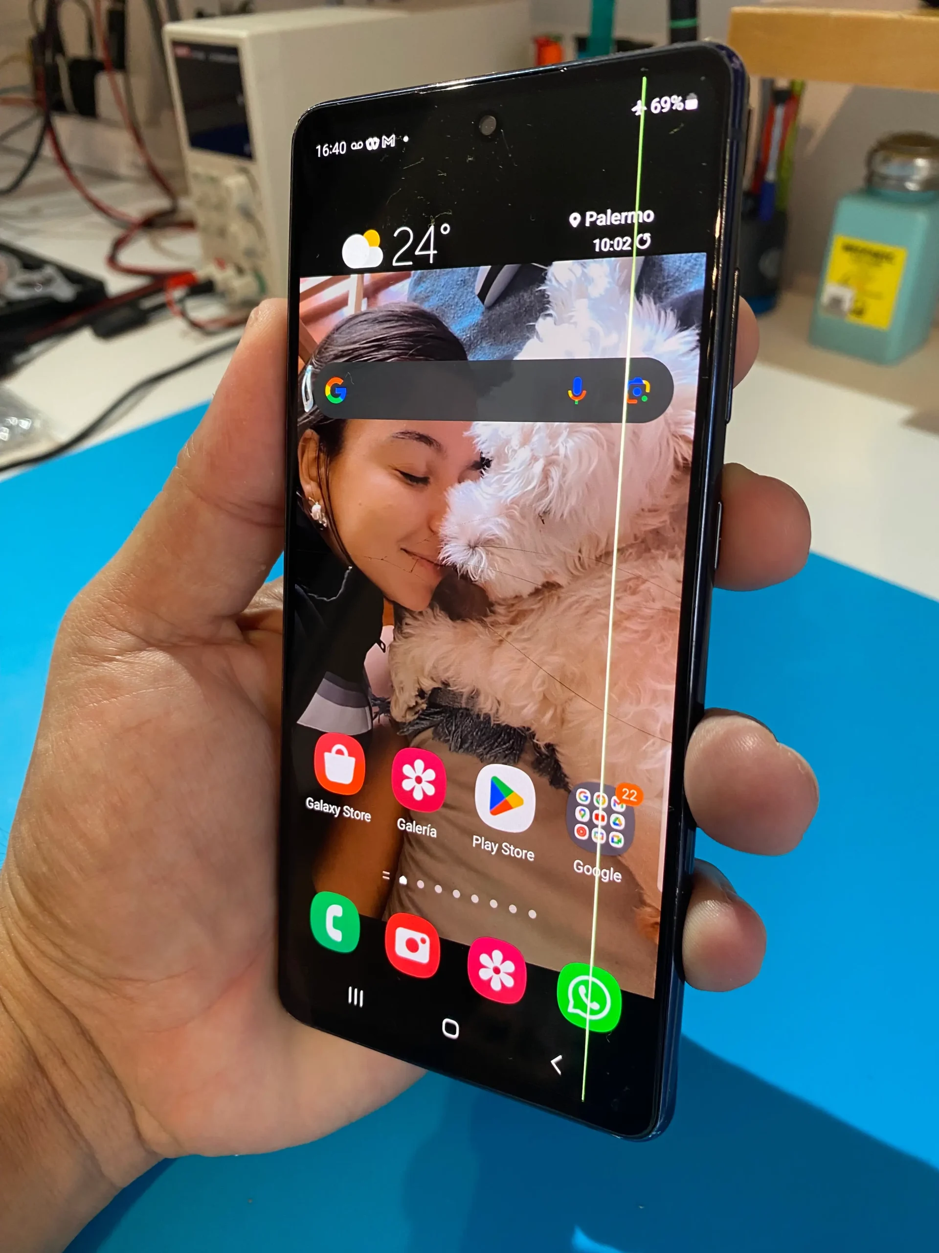 samsung modulo roto a54